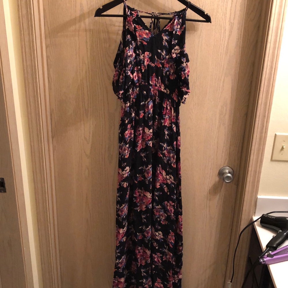 Off the shoulder maxi dress